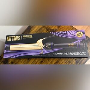 Hot tools professional curling iron 1¼" EXTRA-LONG CURLING IRON/WAND